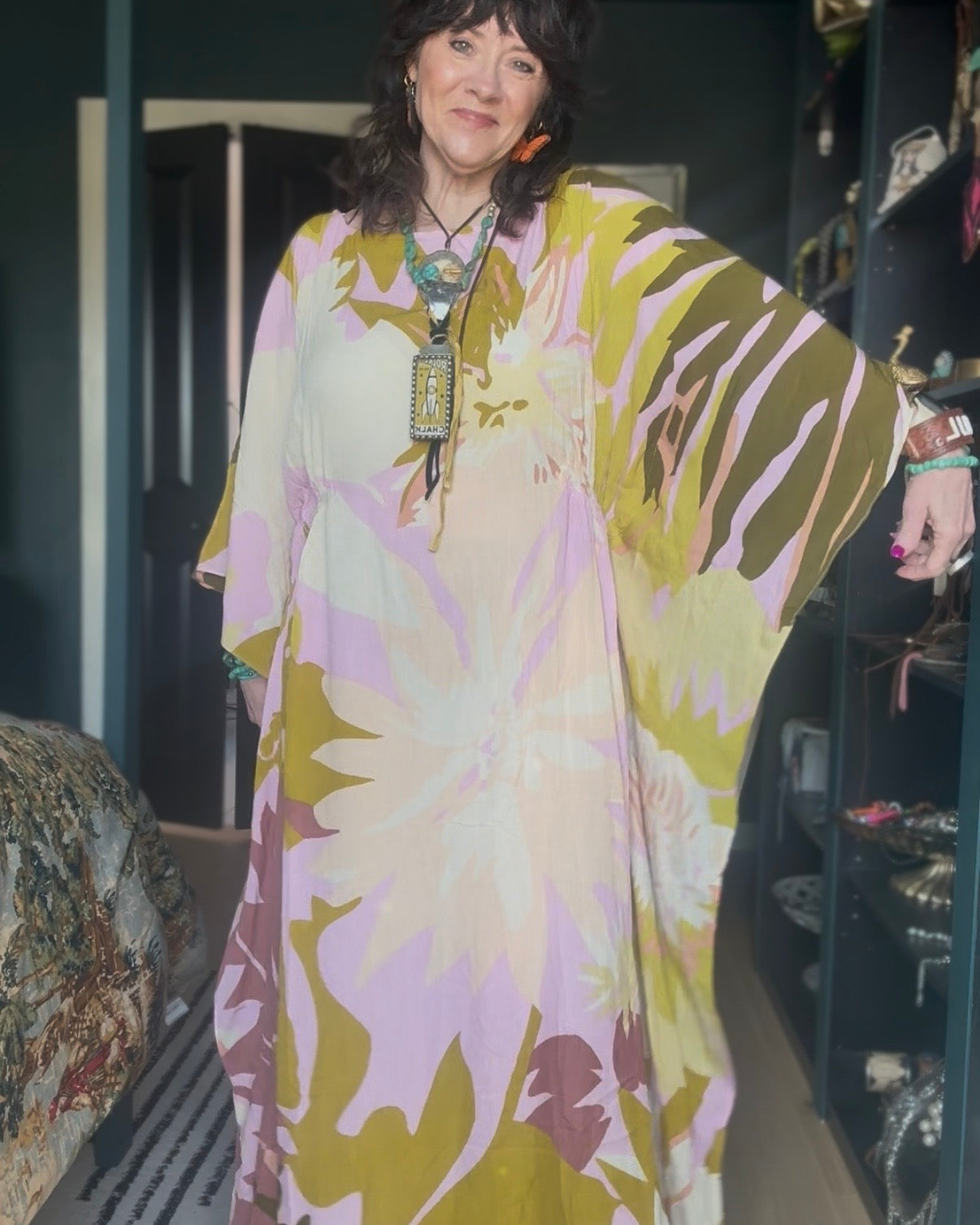 Wild Bloom Caftan