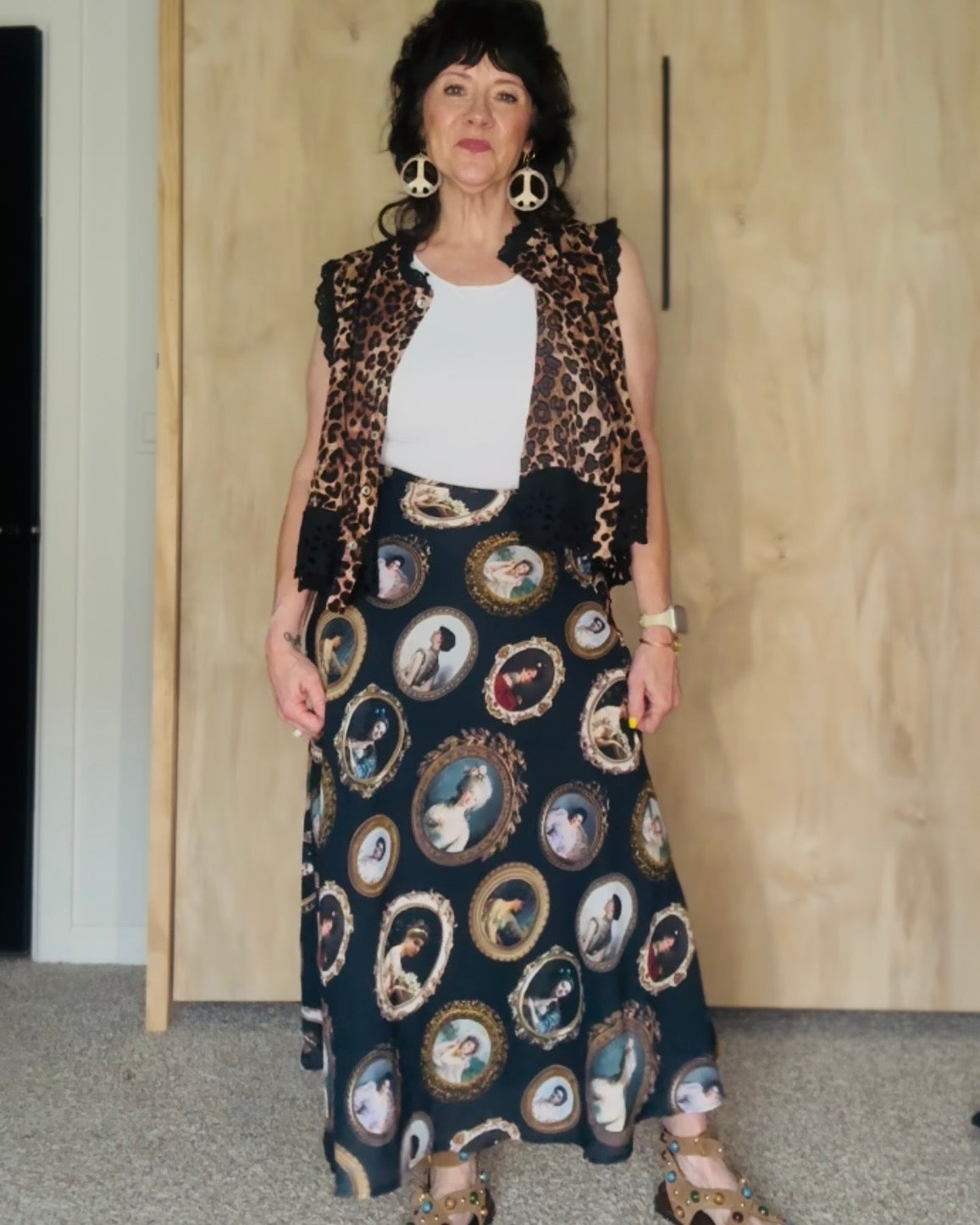 Frame & Fame Midi Skirt