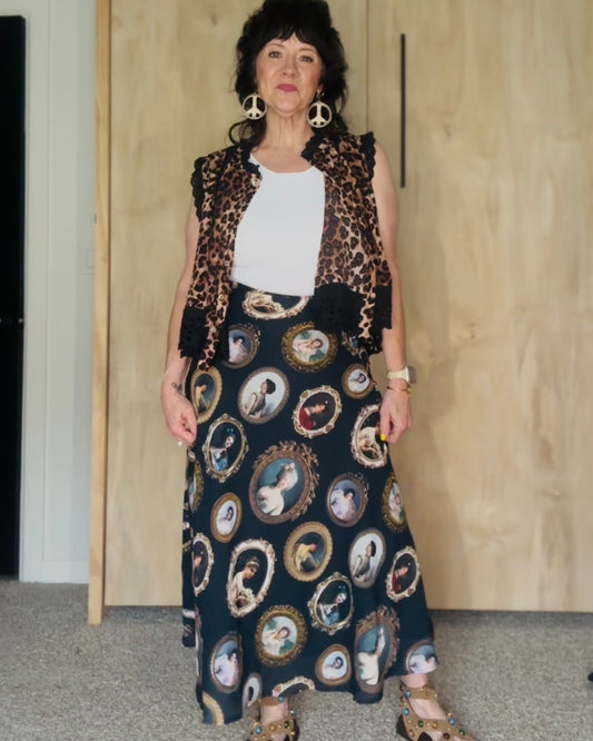 Frame & Fame Midi Skirt