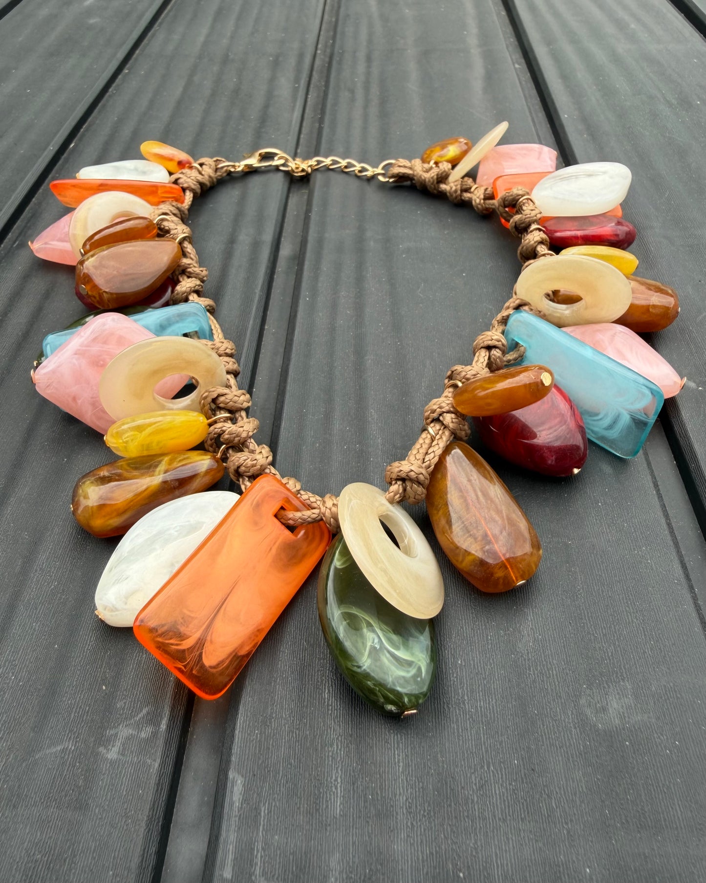 Boho Beaded Necklace