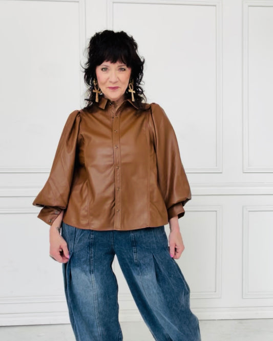 The Brown Sugar Blouse