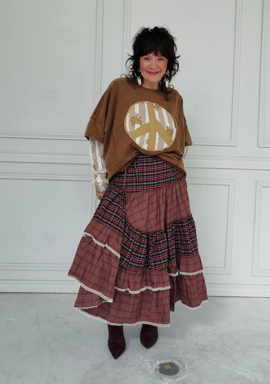 Plaid Reputation Skirt