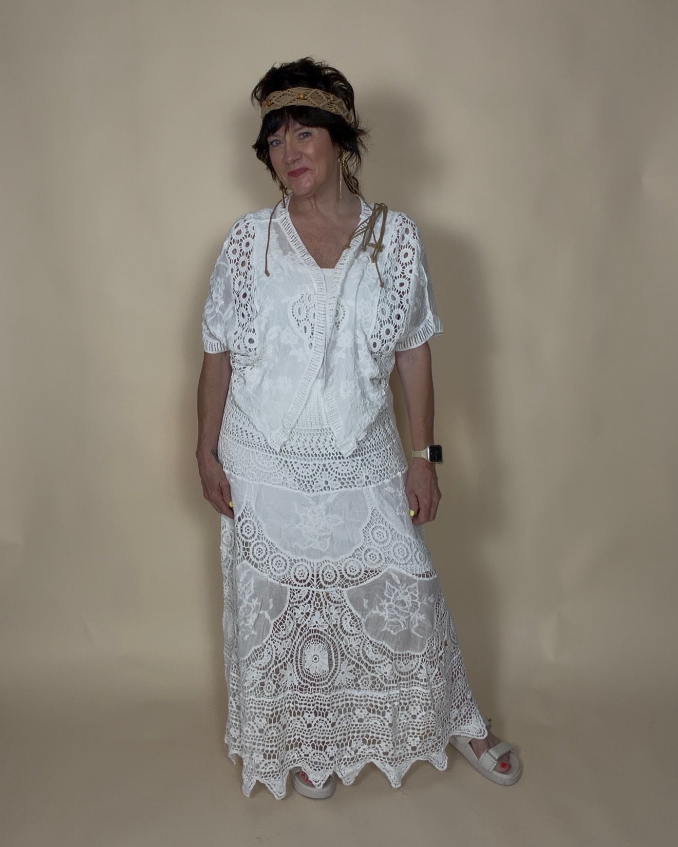 Silver Springs Lace Skirt