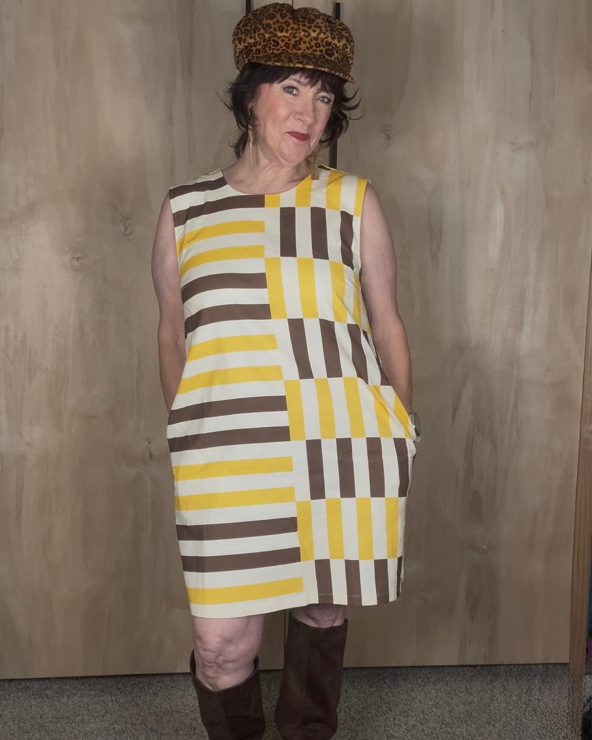 Sunbeam Shuffle Shift Dress