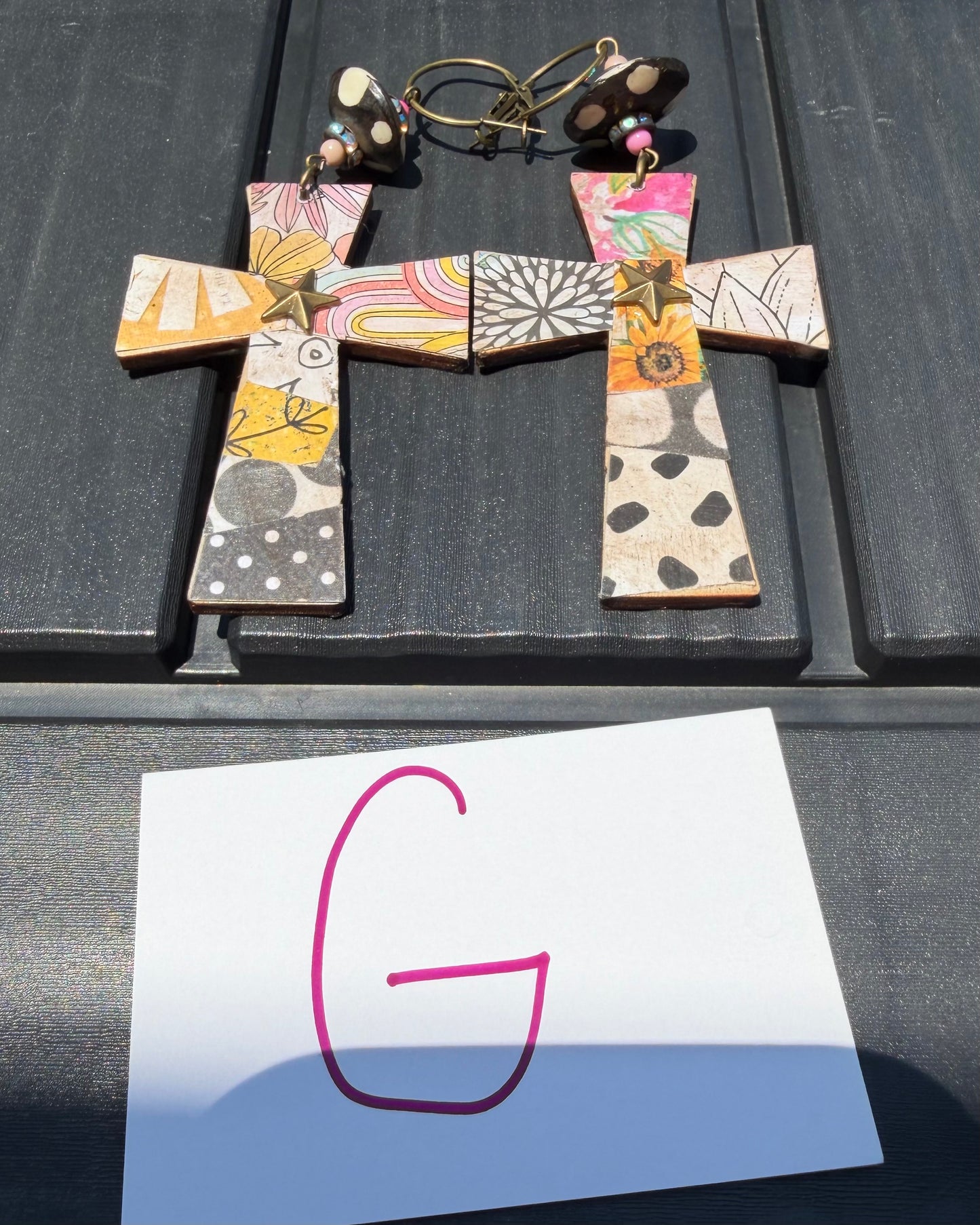 Cross My Heart Earrings