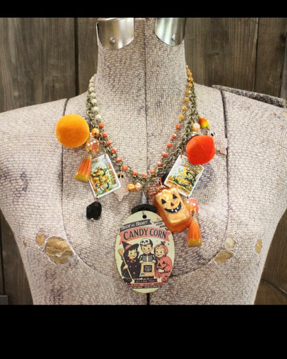 Candy Corn Necklace