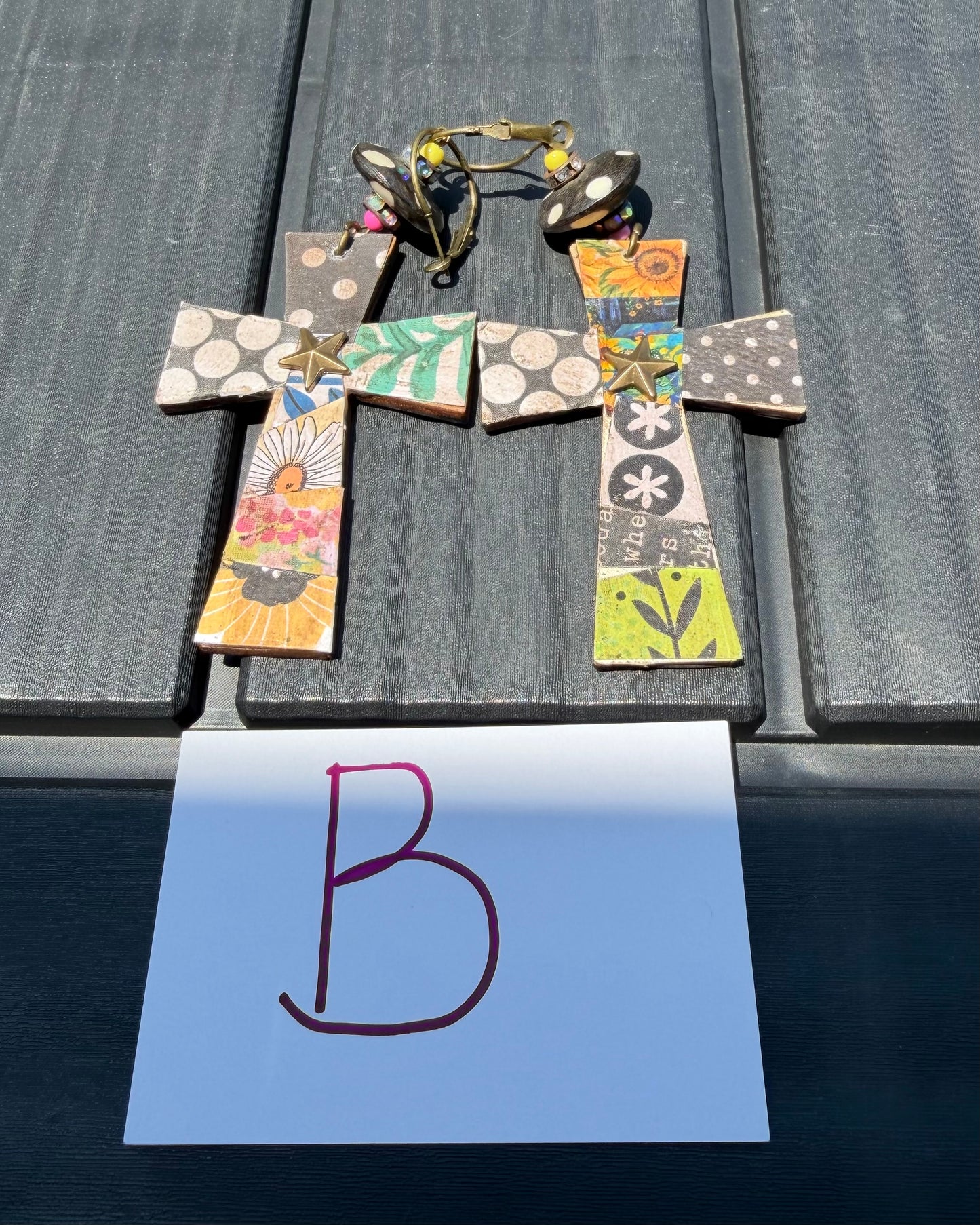 Cross My Heart Earrings