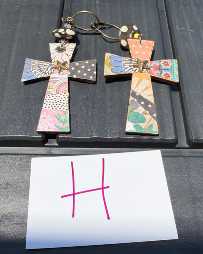 Cross My Heart Earrings
