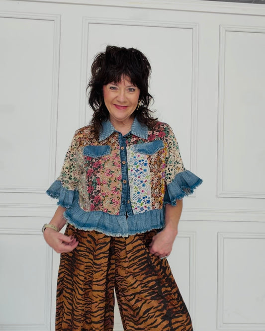Retro Remix Top/Jacket