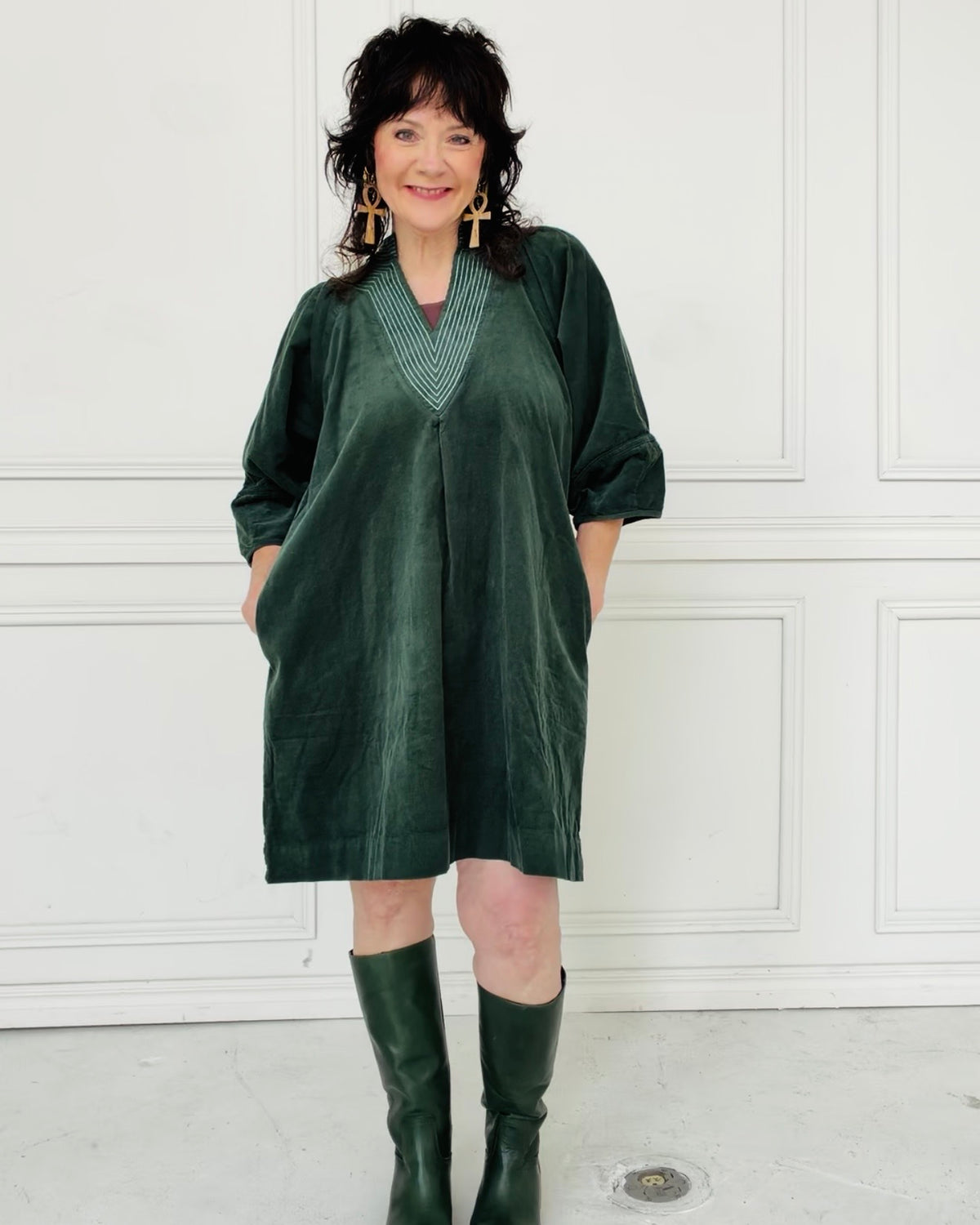 The Corduroy Revival Dress