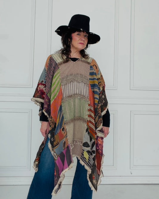 Patchwork Rhapsody Poncho