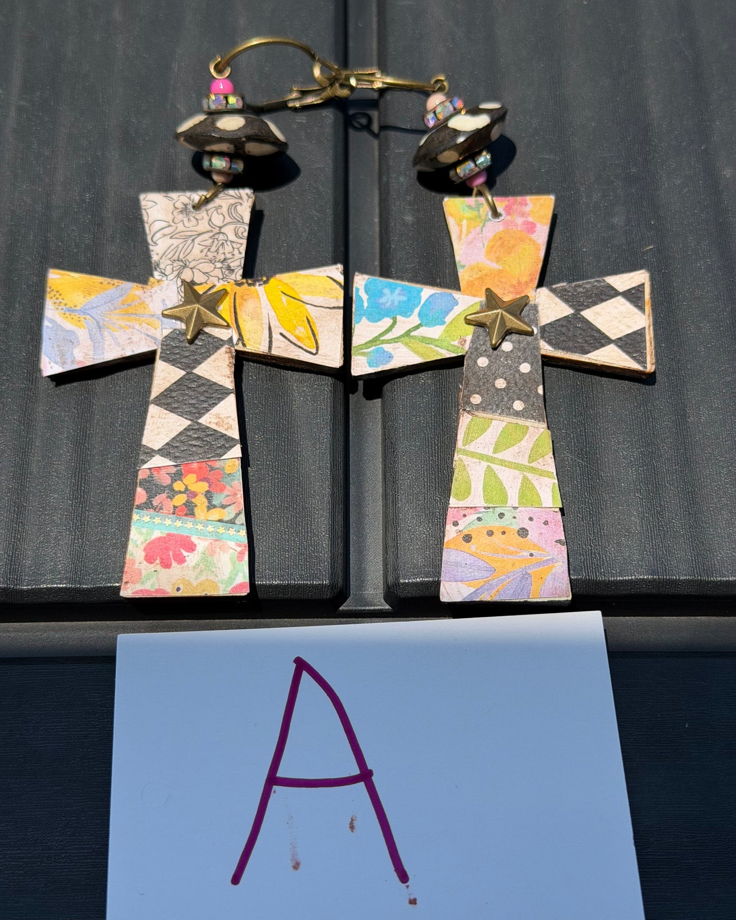 Cross My Heart Earrings