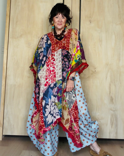 Eclectic Kantha Pancho