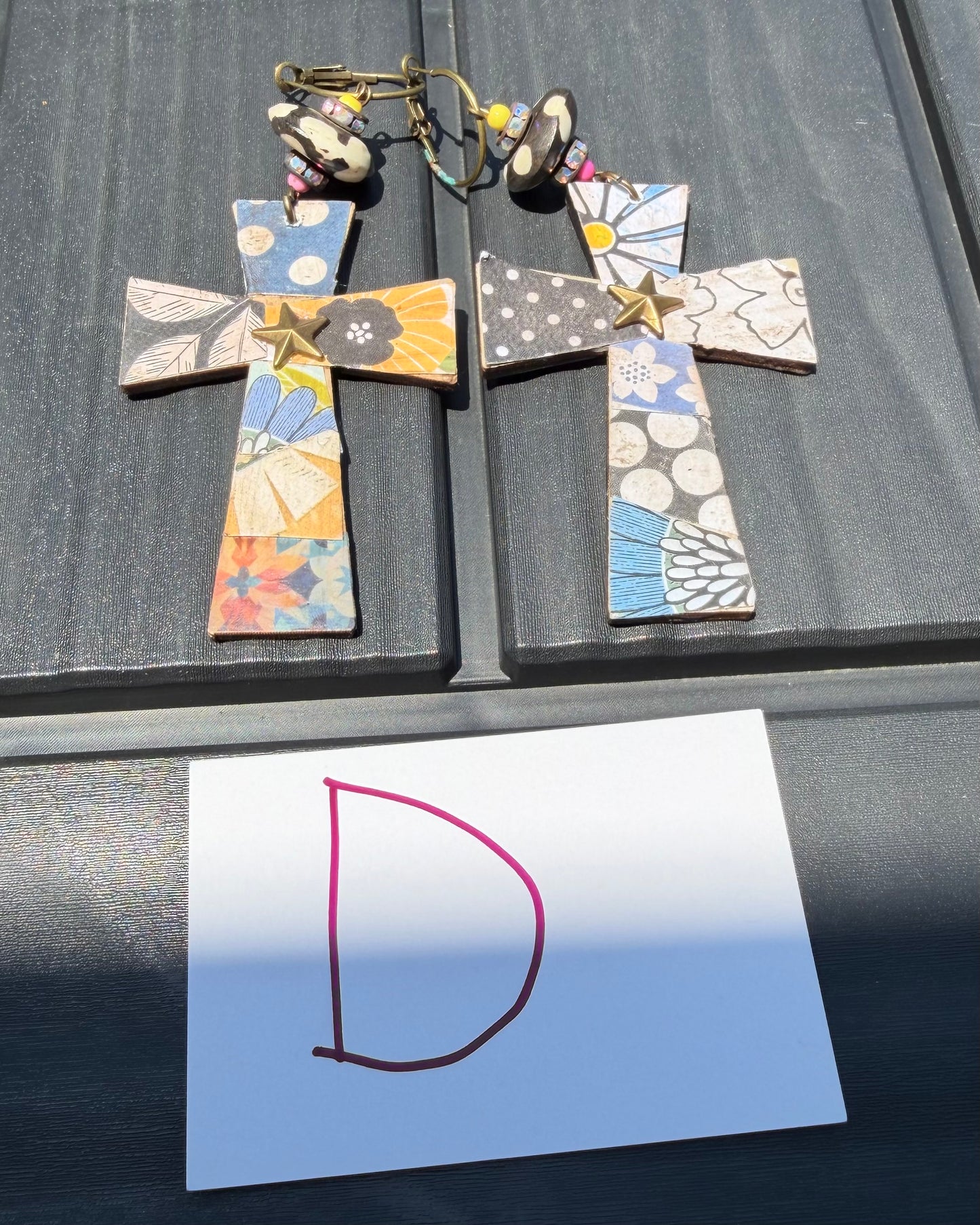Cross My Heart Earrings