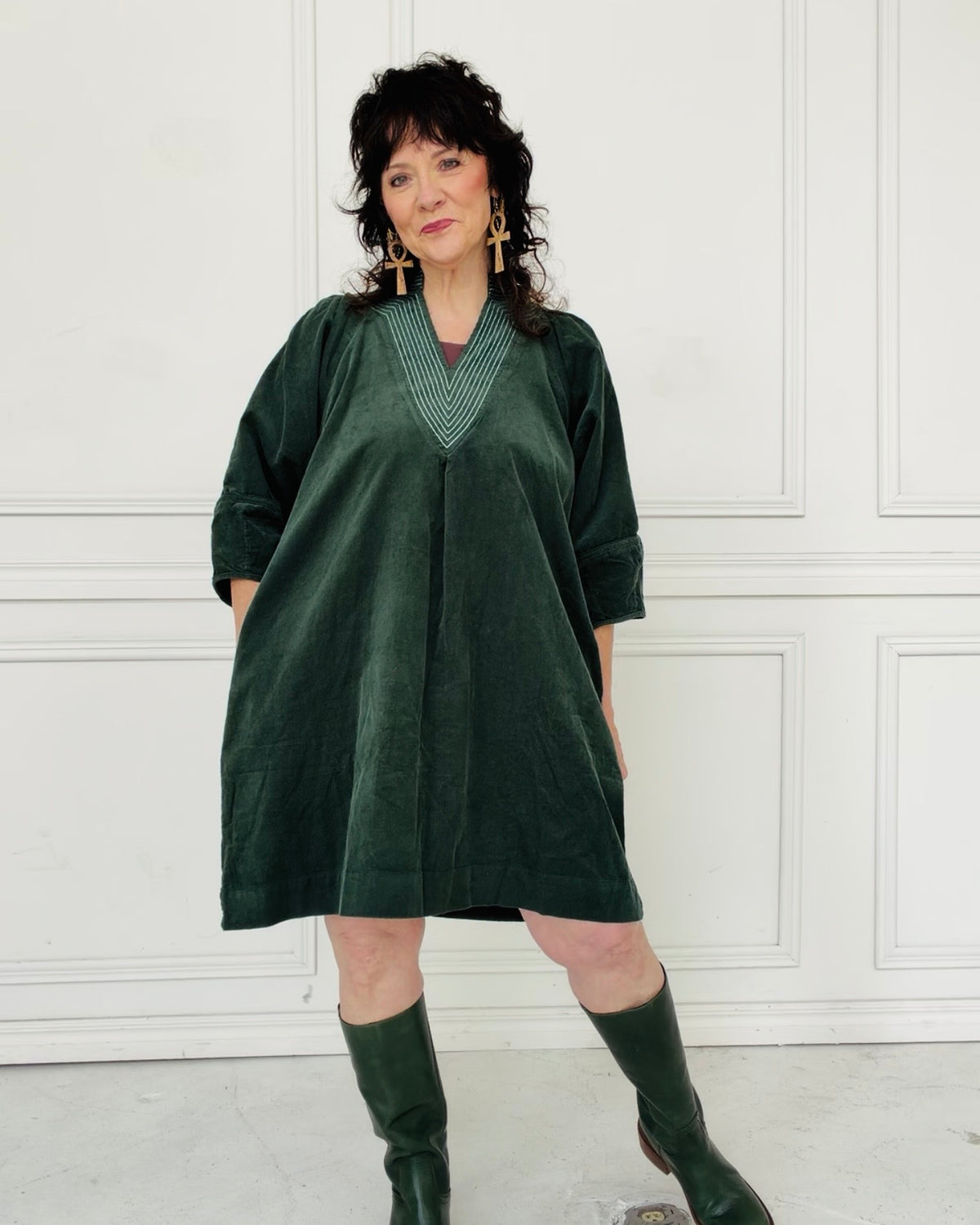 The Corduroy Revival Dress