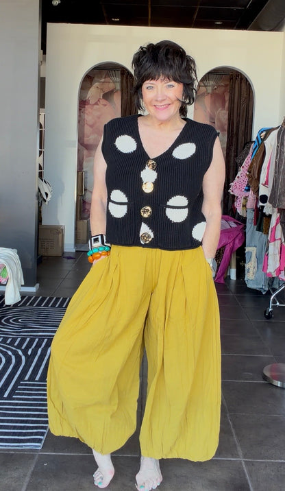 Golden Groove Pants