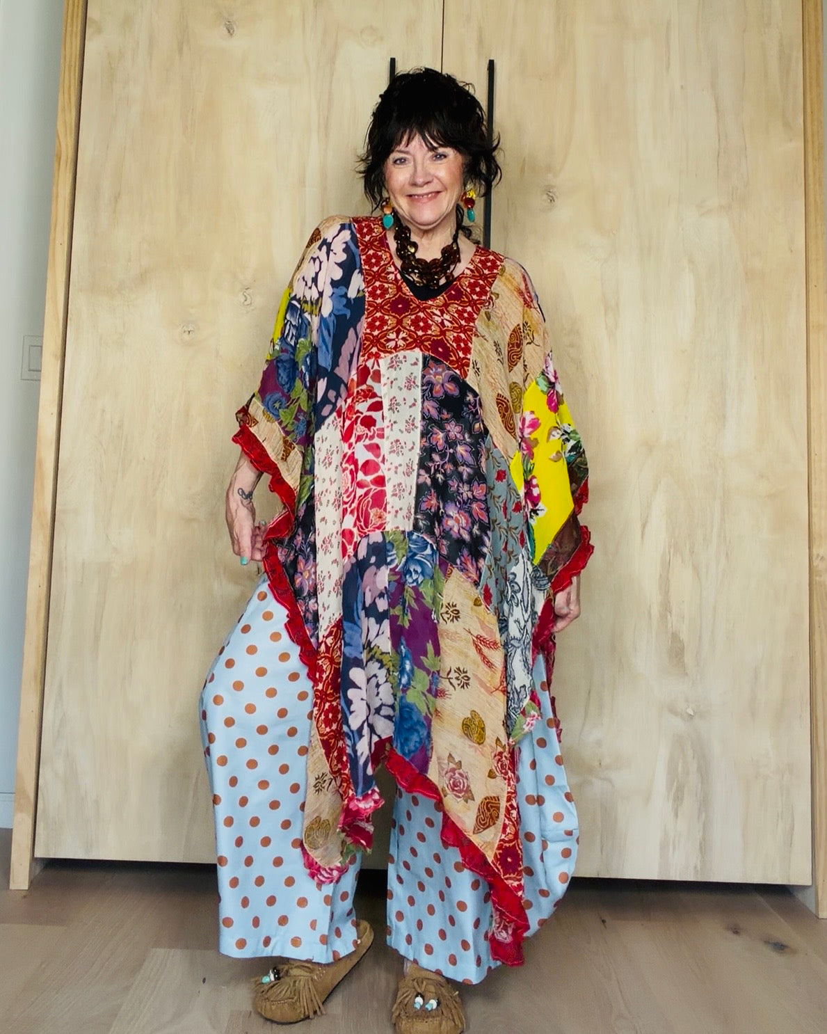 Eclectic Kantha Pancho