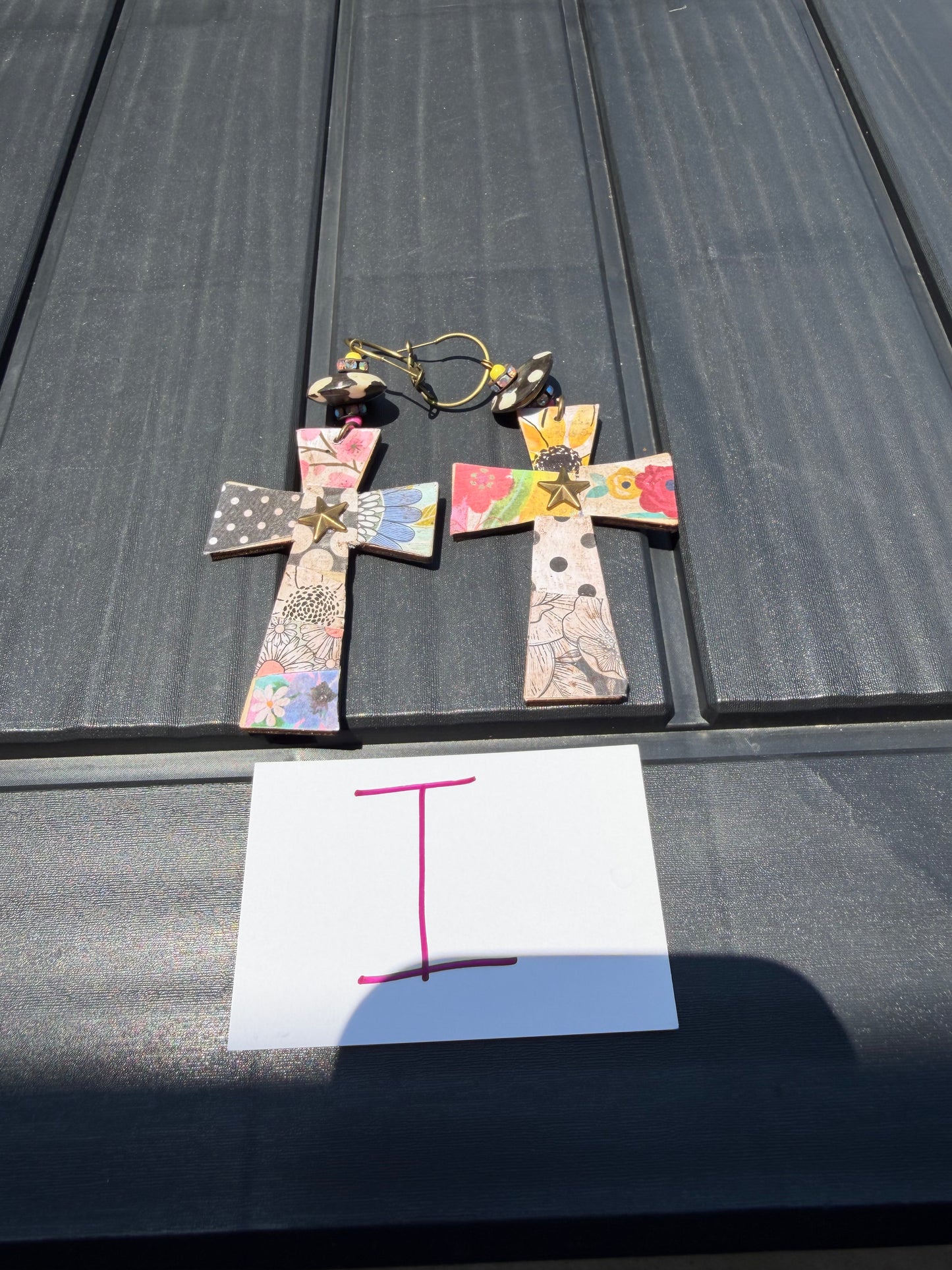 Cross My Heart Earrings