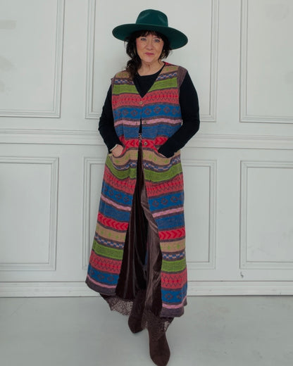 Kaleidoscope Duster Vest