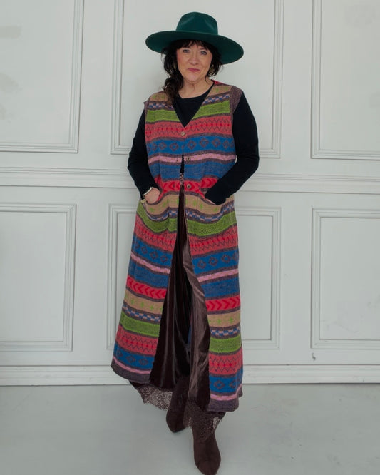 Kaleidoscope Duster Vest