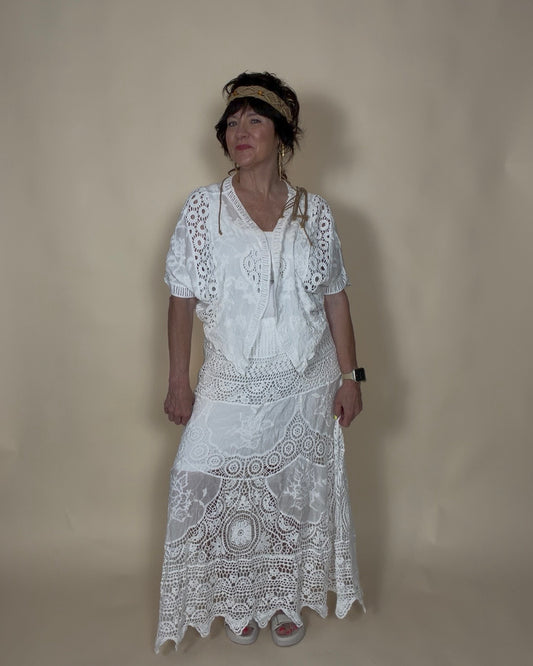 Silver Springs Lace Skirt