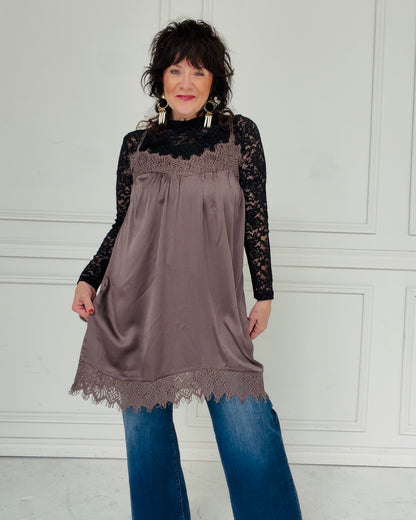 The Layer Player Slip Dress