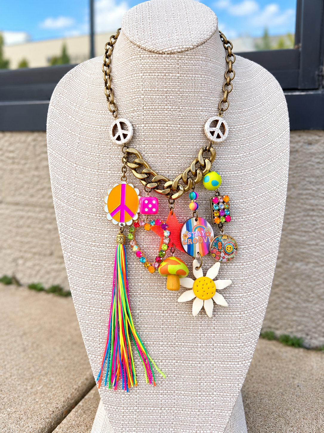 Stay Groovy Necklace