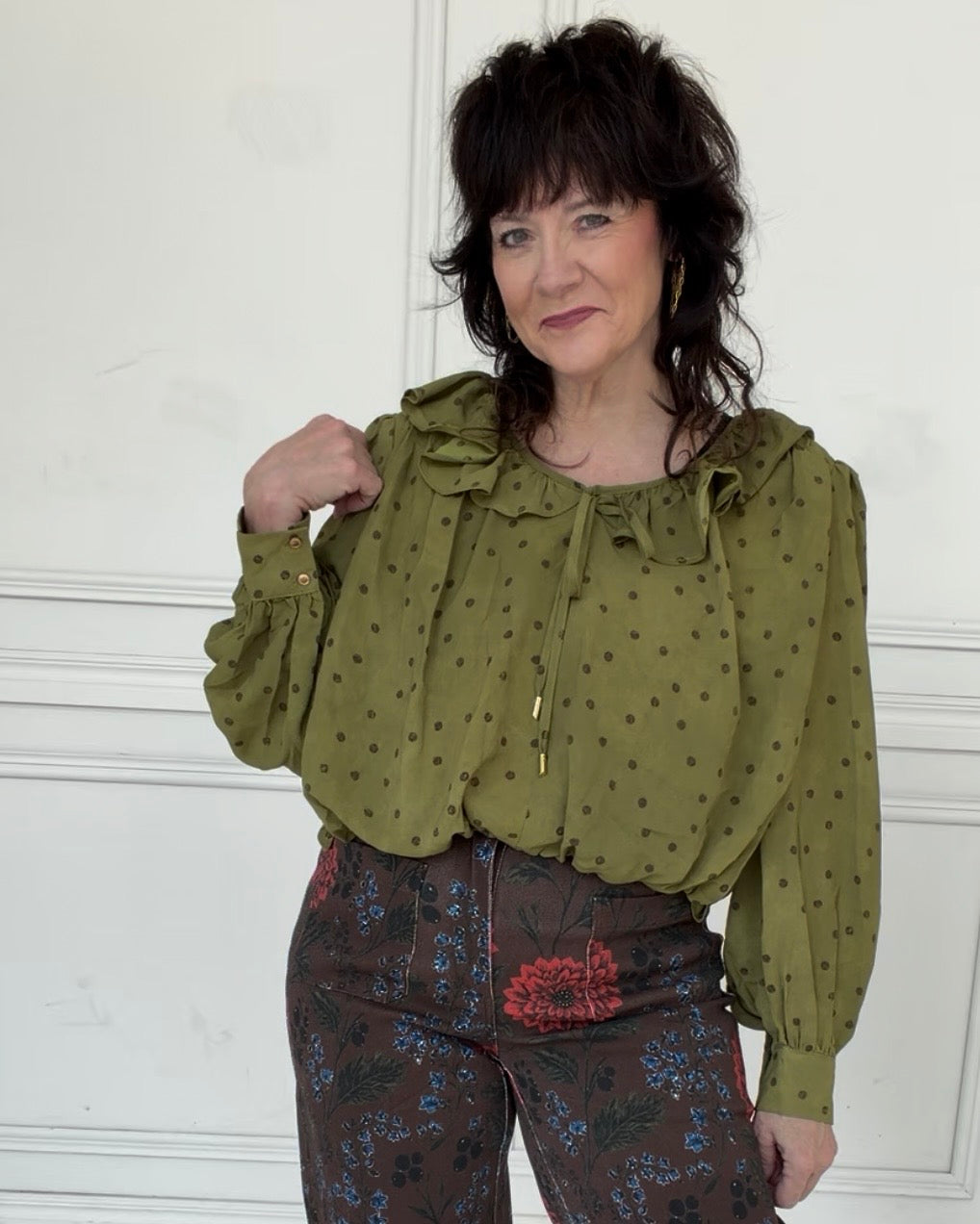 Olive Forever Blouse