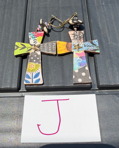 Cross My Heart Earrings