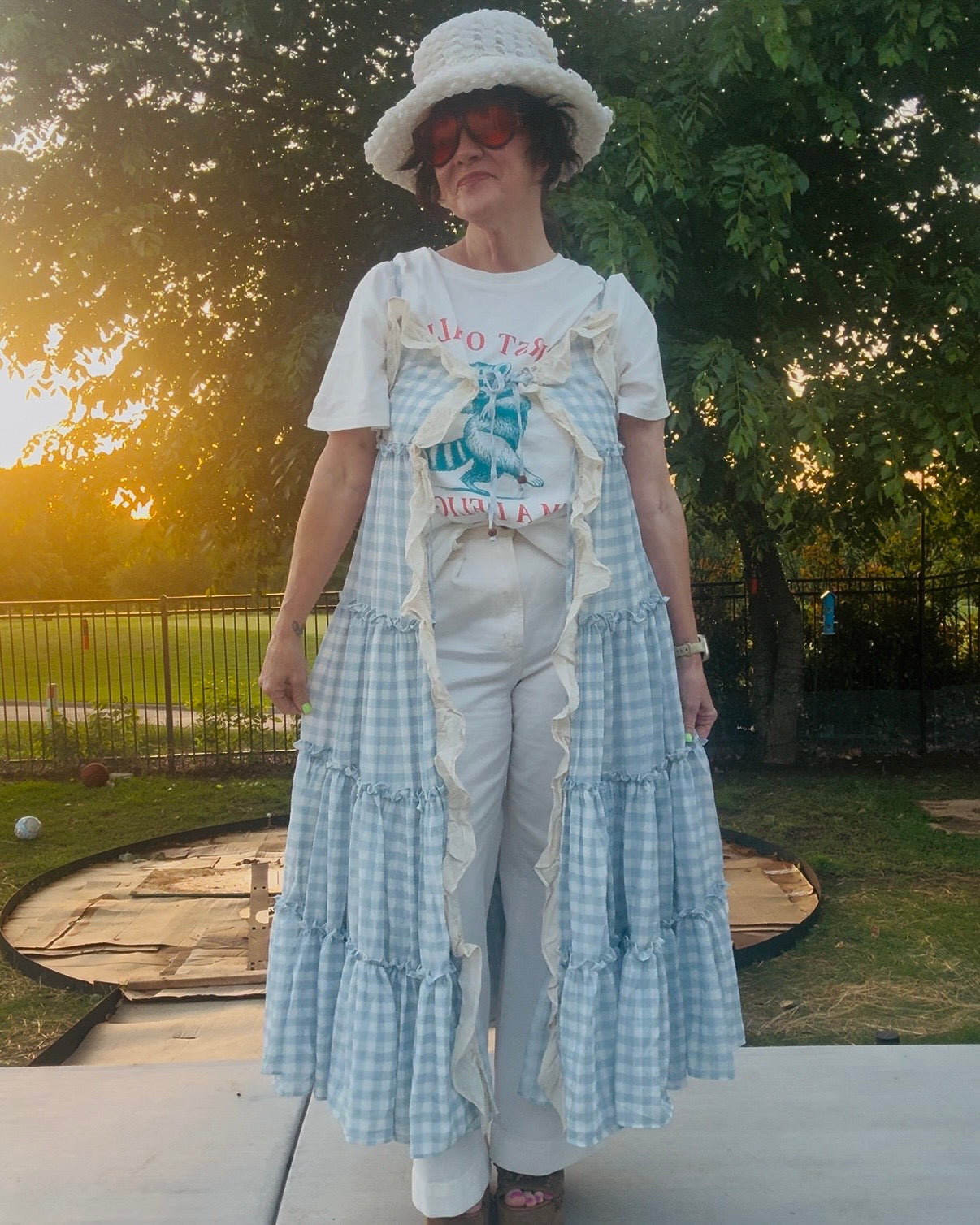 Summer Ruffle Duster
