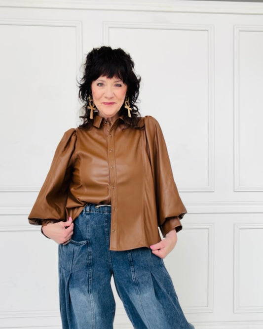The Brown Sugar Blouse