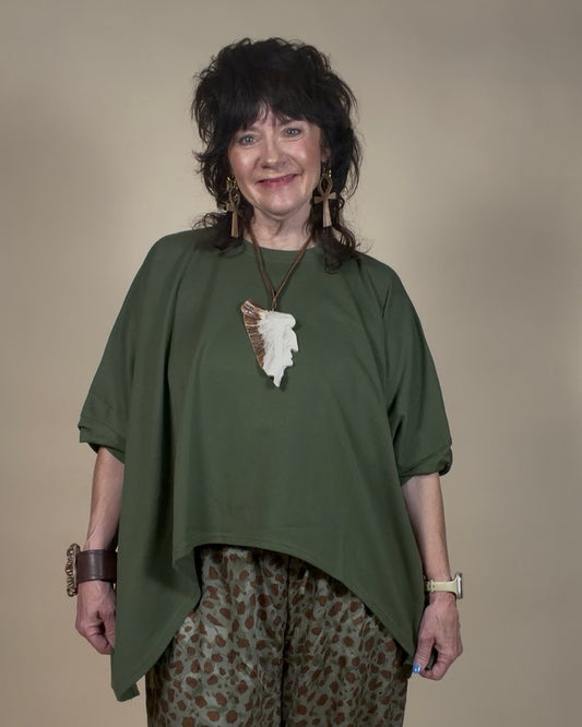 Pre sale Olive You More Oversized Top