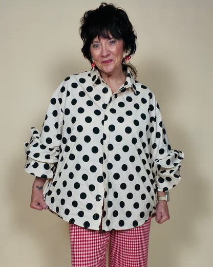 Spot the Fun Button Up