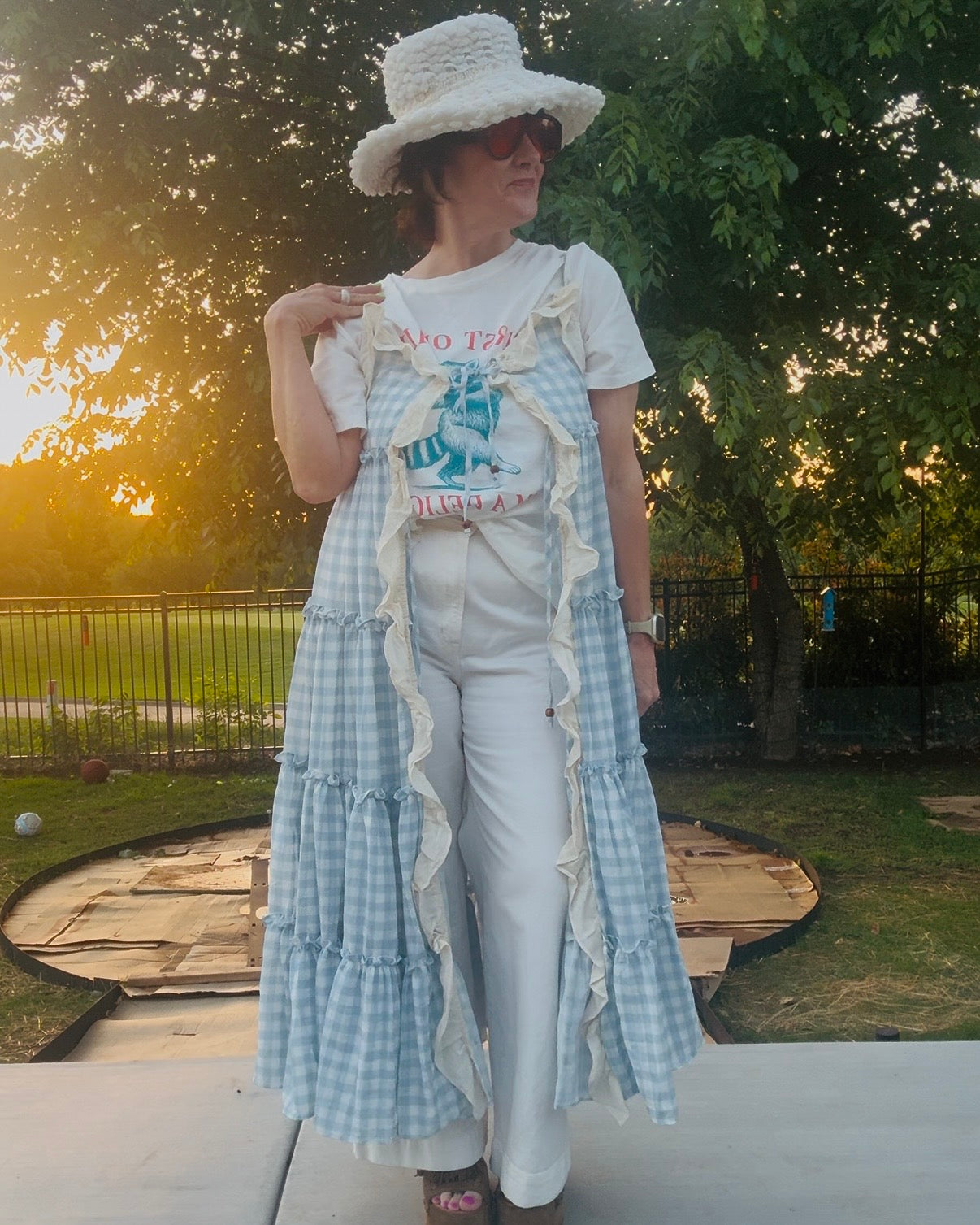 Summer Ruffle Duster