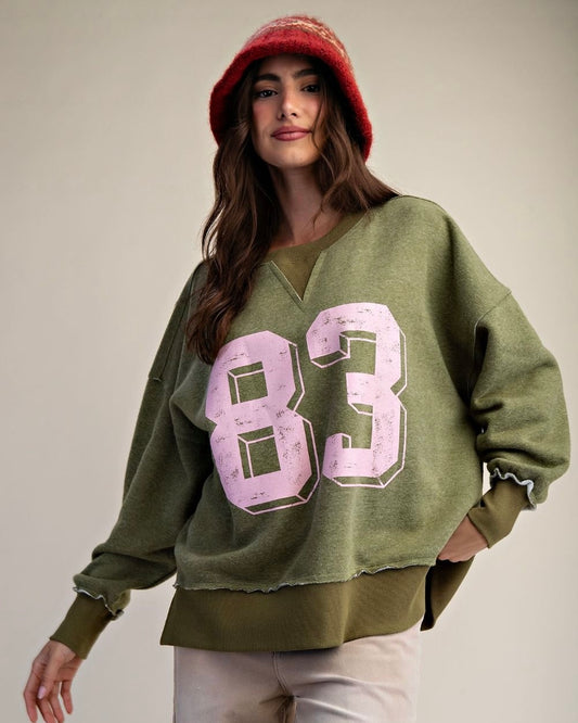 Forever 83 Overized Sweatshirt