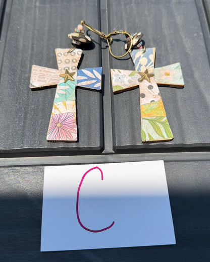 Cross My Heart Earrings
