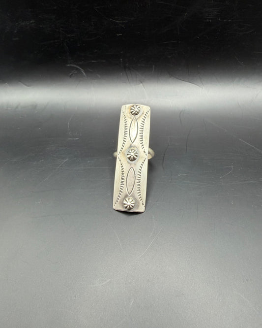Greg Sandoval Sterling Silver Ring Adjustable