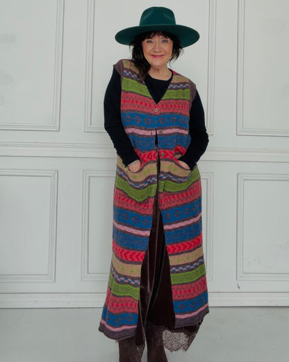 Kaleidoscope Duster Vest