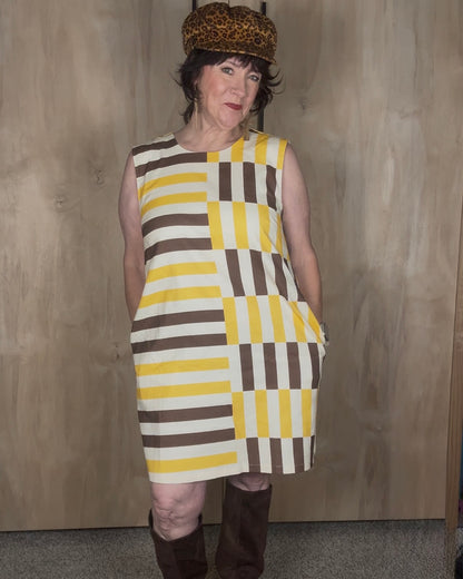 Sunbeam Shuffle Shift Dress