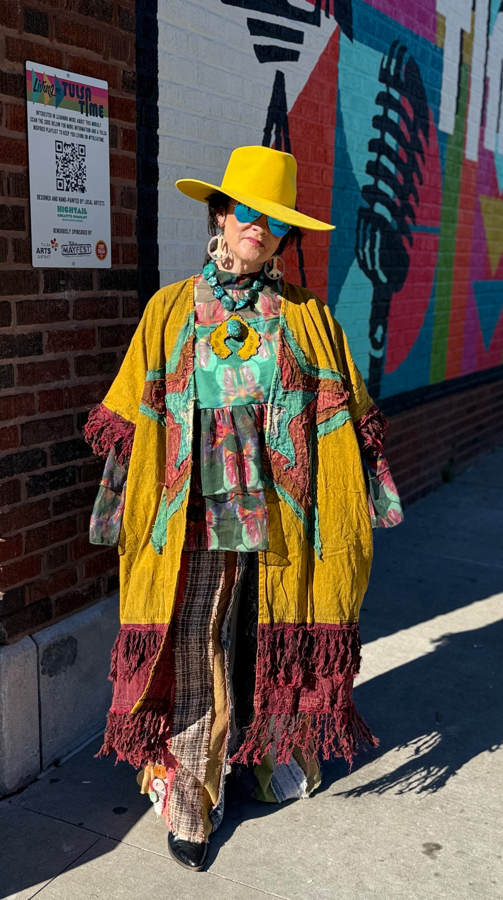 Star Kimono Yellow/Mustard