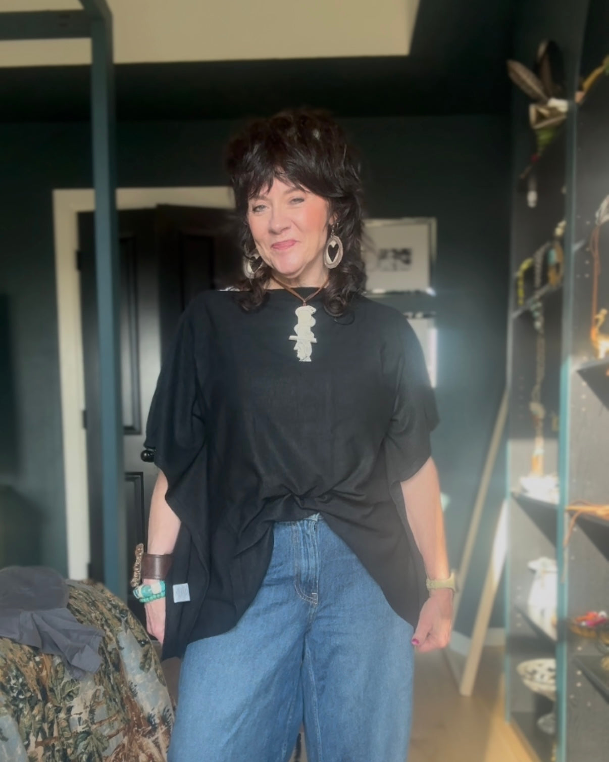 After Dark Boatneck Top