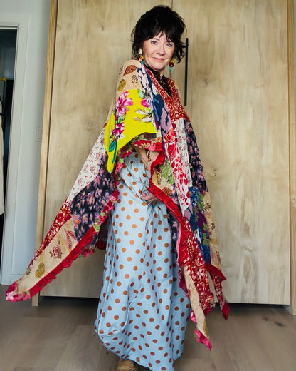 Eclectic Kantha Pancho