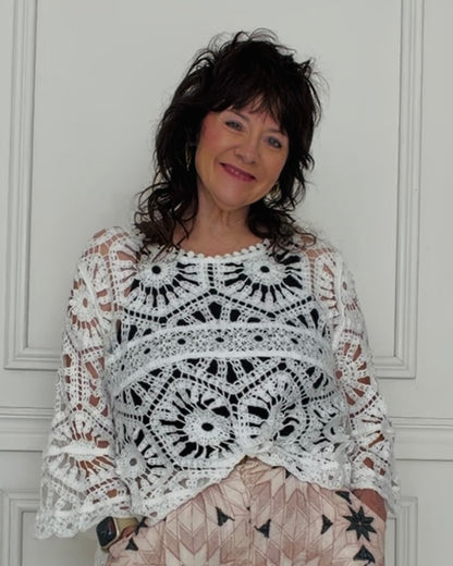 Love Child Crochet Sweater