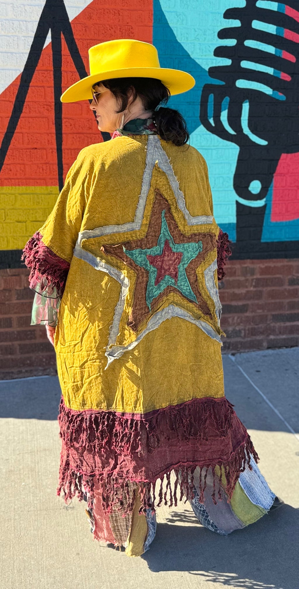 Star Kimono Yellow/Mustard