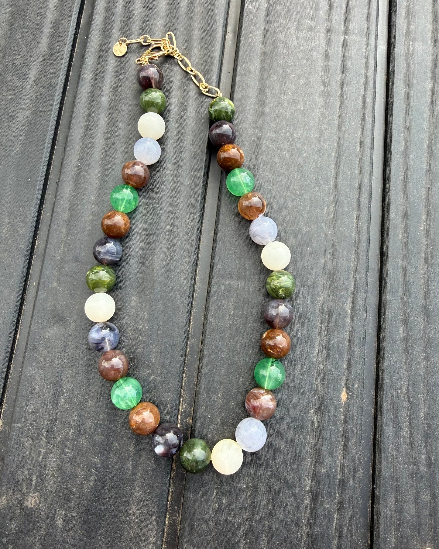 Happy Hour Beaded Necklace