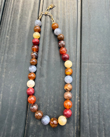 Happy Hour Beaded Necklace