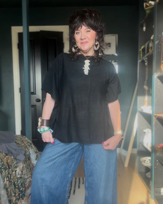 After Dark Boatneck Top
