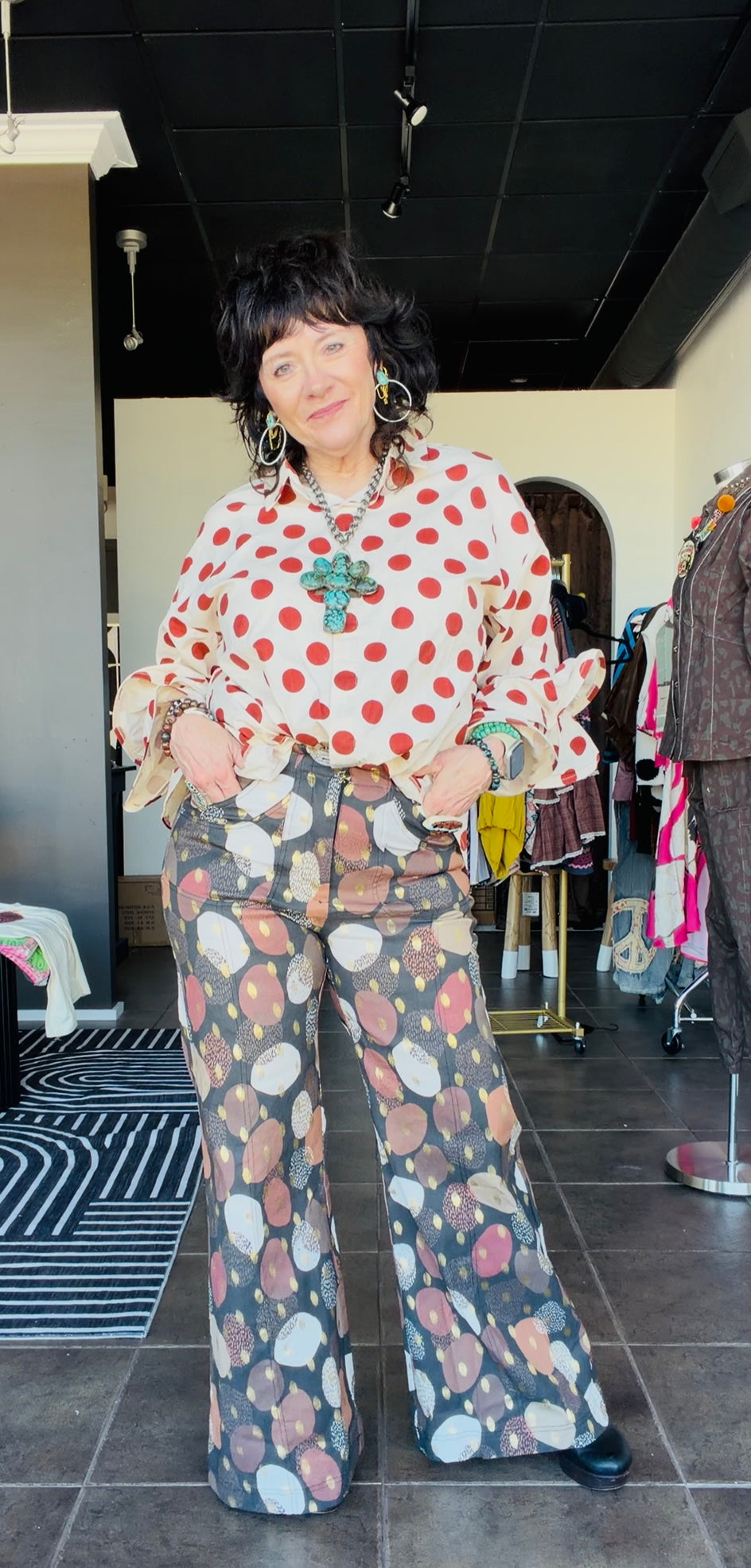 Hotel California Wide Leg Pants