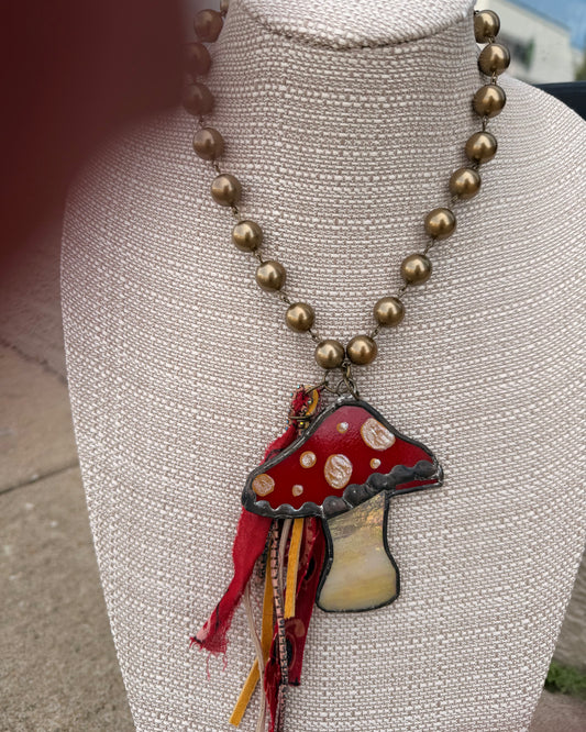 Magic Mushroom Necklace
