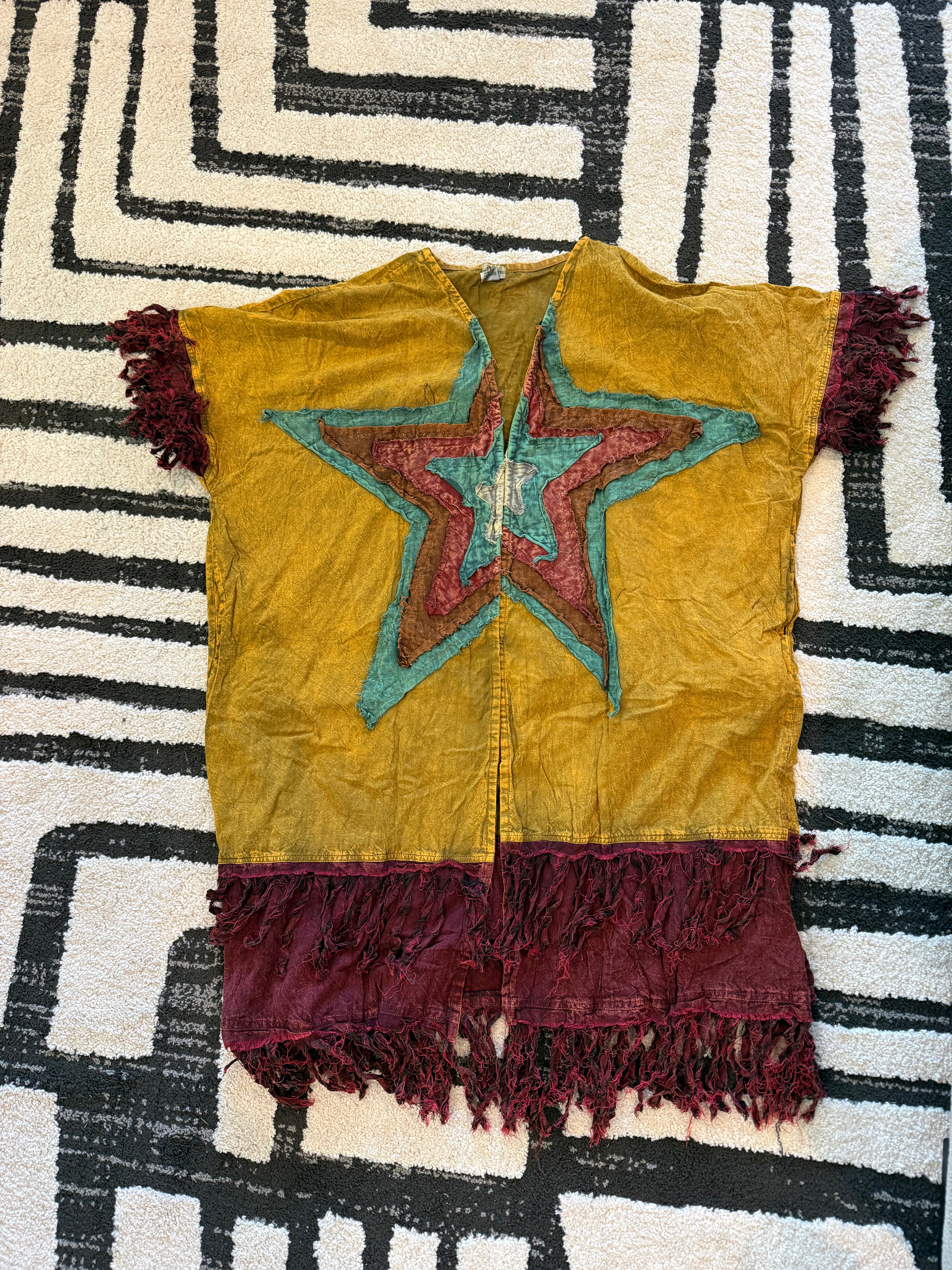 Star Kimono Yellow/Mustard